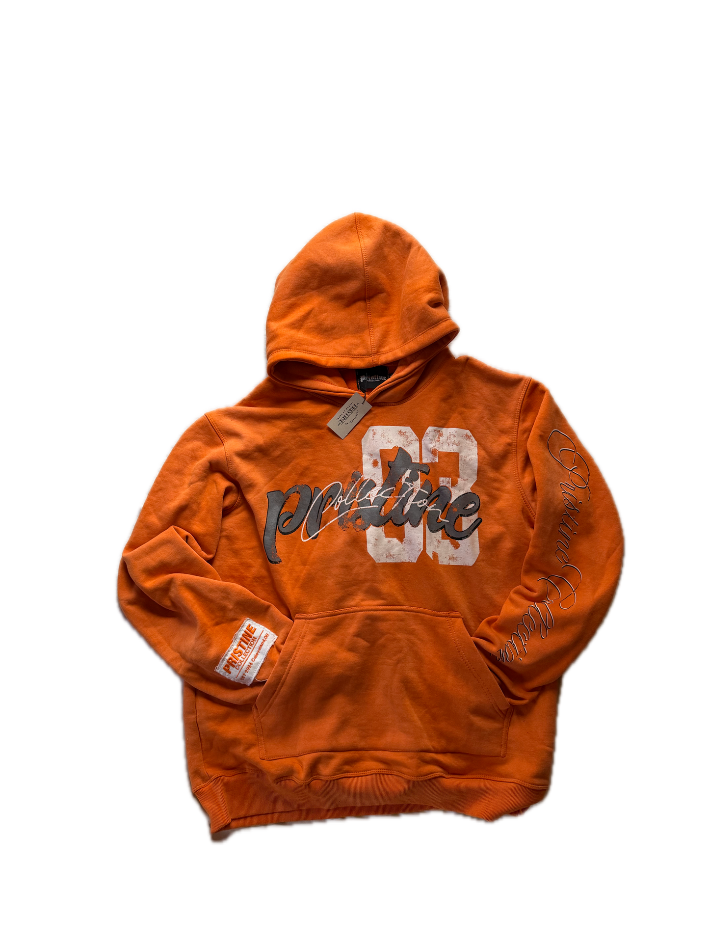 Orange Pristine Pullover