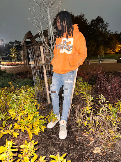 Orange Pristine Pullover